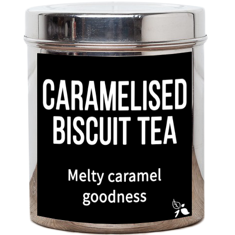 caramelised biscuit loose leaf tea