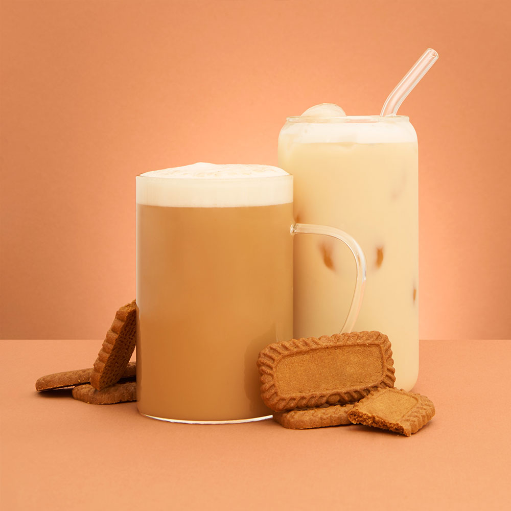 caramelised biscuit tea hot and iced
