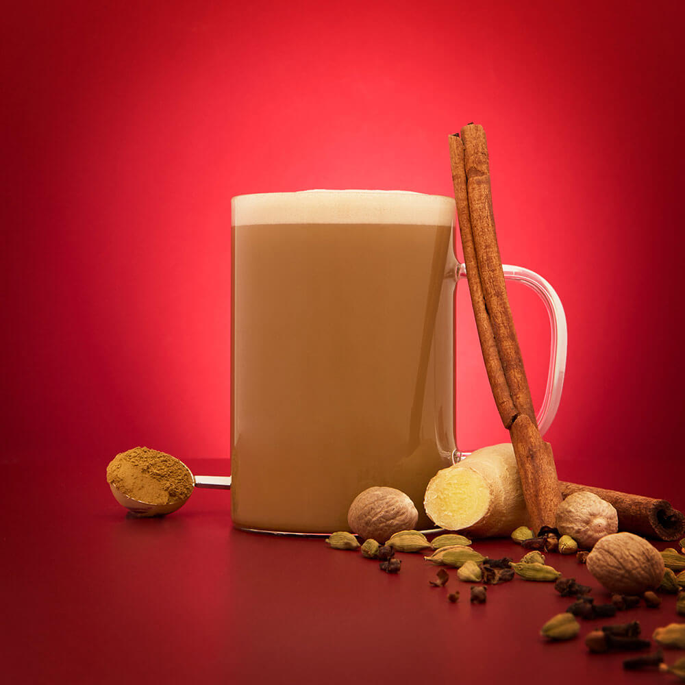 classic chai tea powder flavoured spiced and sweet