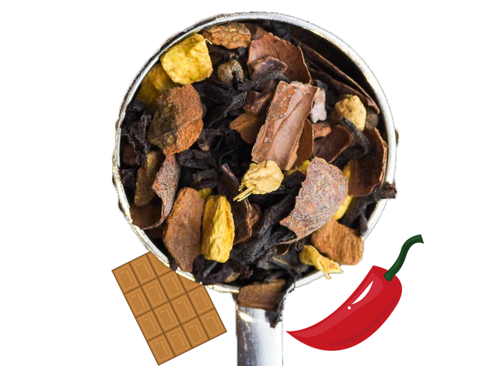 dark choc chilli chai tea ingredients