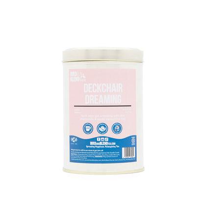 deckchair dreaming 100g tin packaging