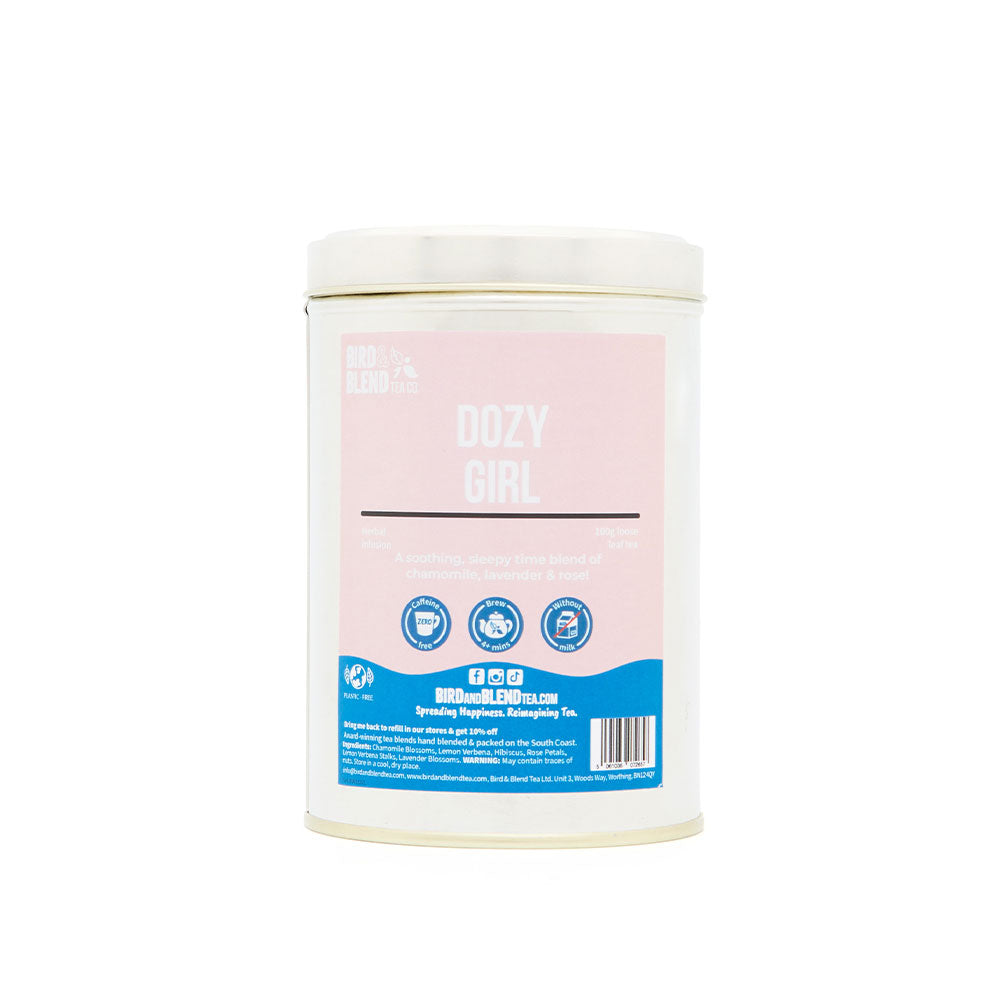 dozy girl 100g silver tin