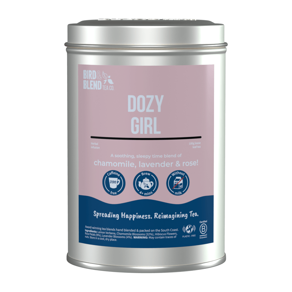 dozy girl 150g tea tin