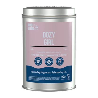 dozy girl 150g tea tin