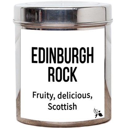 Edinburgh rock white tea