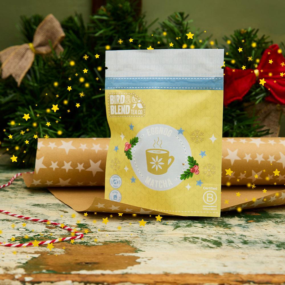 eggnog matcha pouch christmas gifting