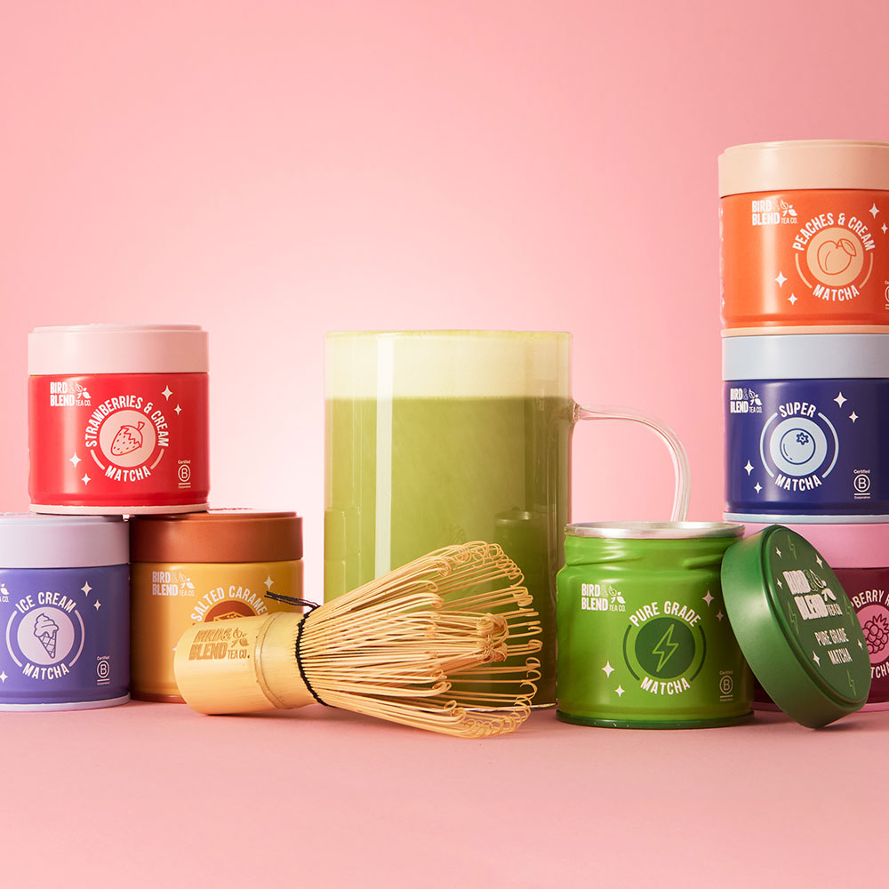  matcha tea collection of flavours 