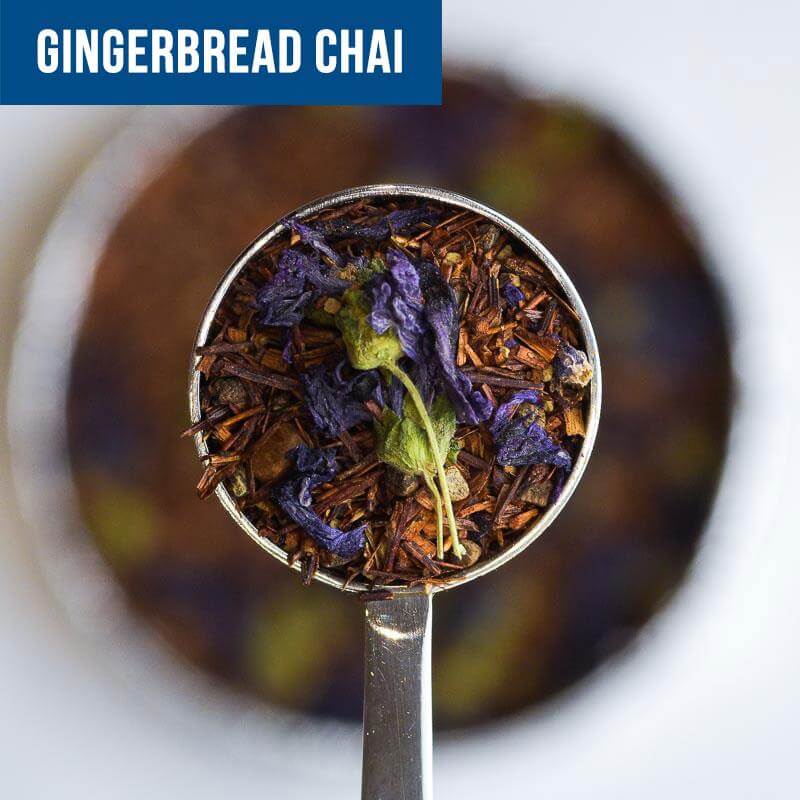 Gingerbread chai Christmas tea pack