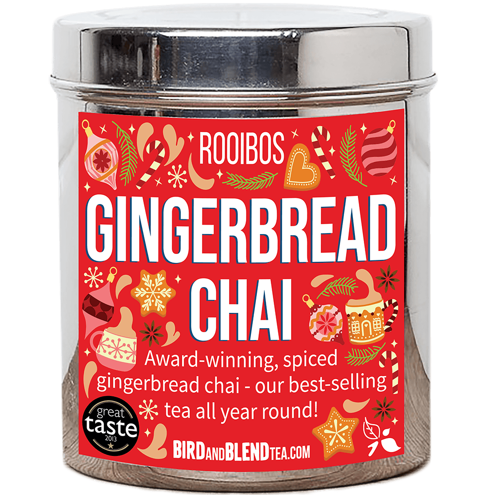 gingerbread chai hero tea tin loose leaf tea image