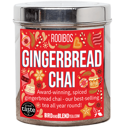 gingerbread chai hero tea tin loose leaf tea image