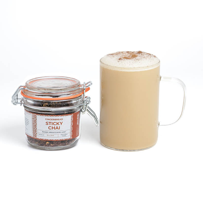 gingerbread sticky chai jar and mug