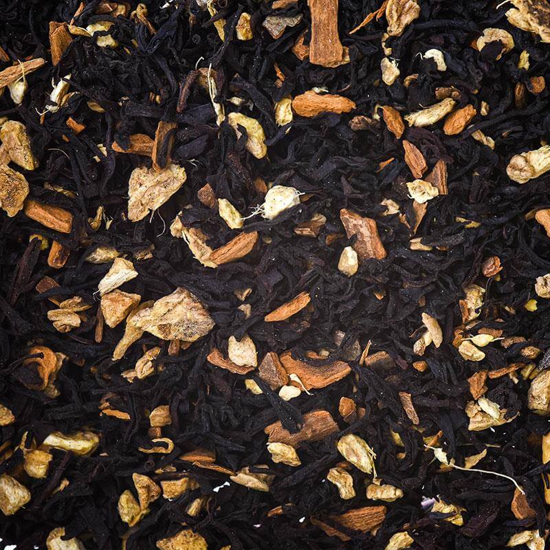 gingernut biscuits black loose leaf tea