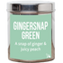 gingersnap green tea tin