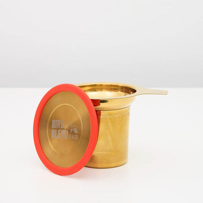 gold loose leaf tea infuser