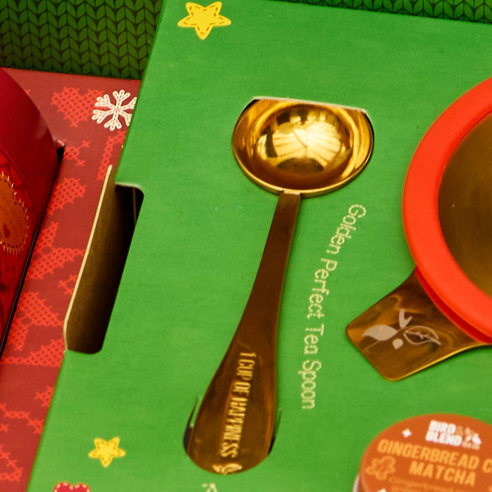  golden perfect tea spoon complete christmas collection 