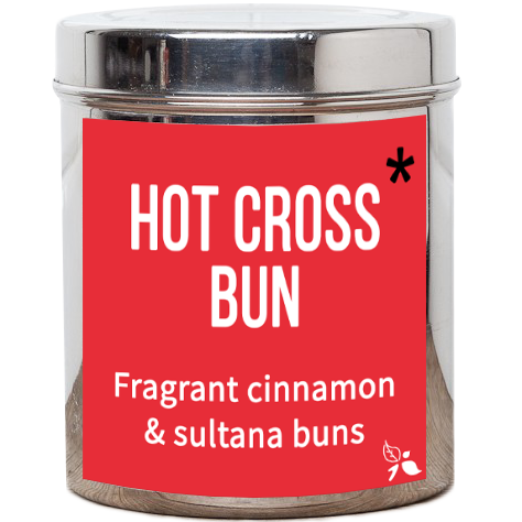 hot cross bun caffeine custom tea tin