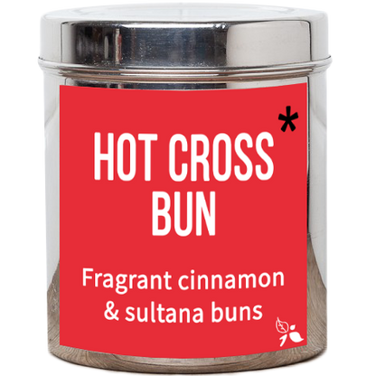 hot cross bun caffeine custom tea tin