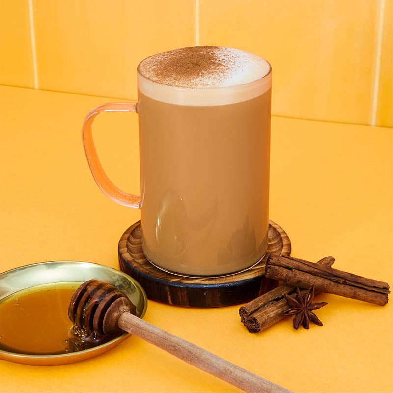  how to make a chai latte frothy latte 