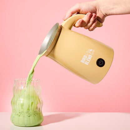 bamboo iced matcha latte