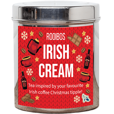 irish cream tea tin stylised digital design