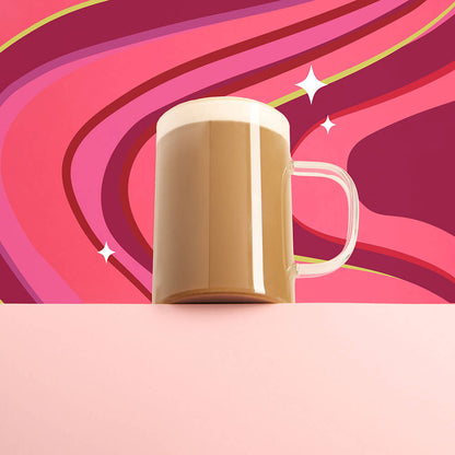 jam jar hojicha green tea latte