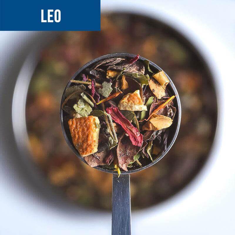 leo zodiac loose leaf tea