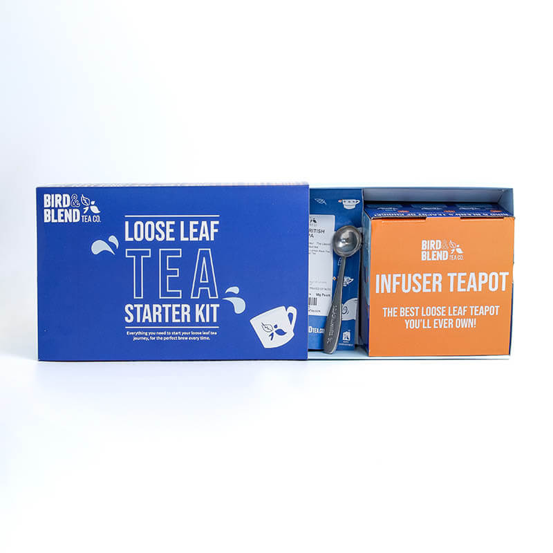 Loose leaf tea starter kit contents
