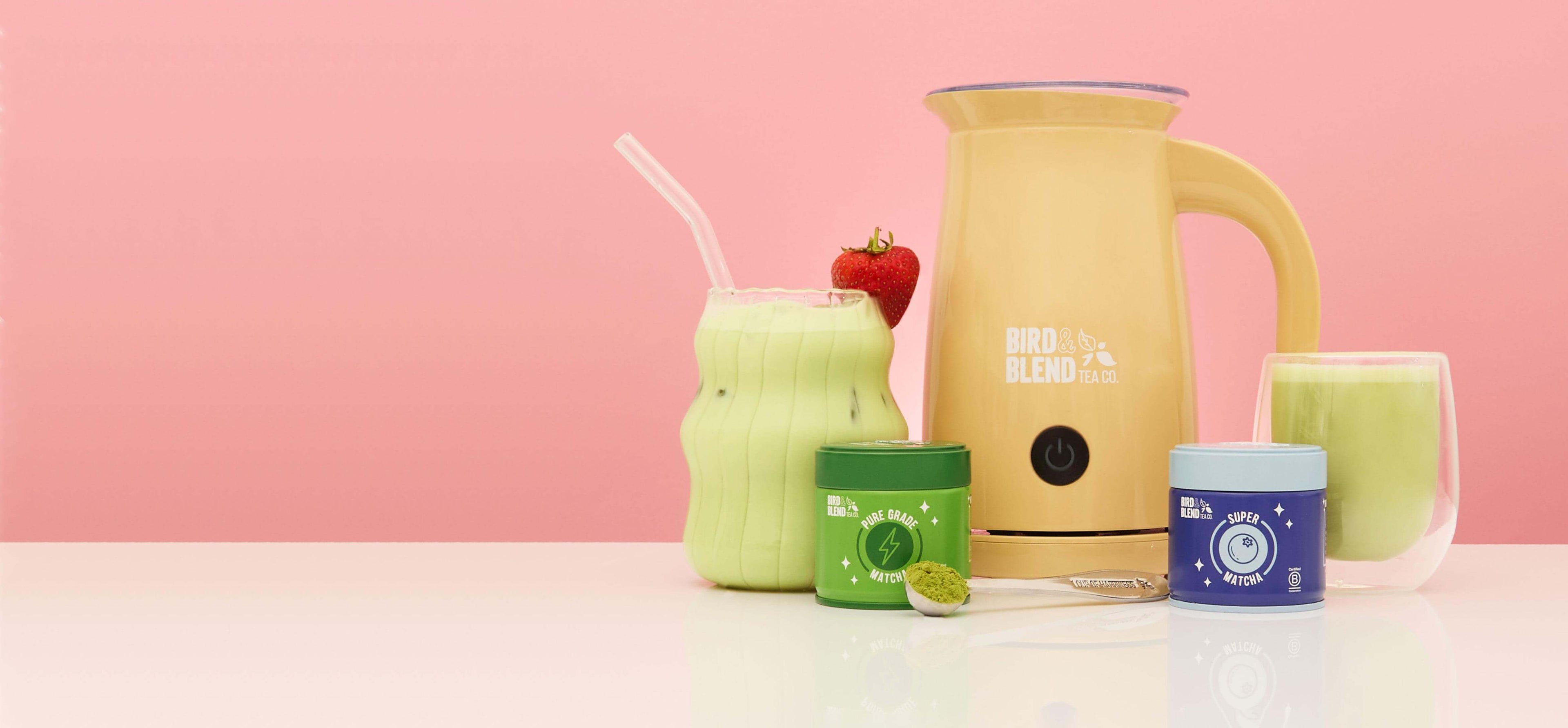 matcha latte whisk tins bundle