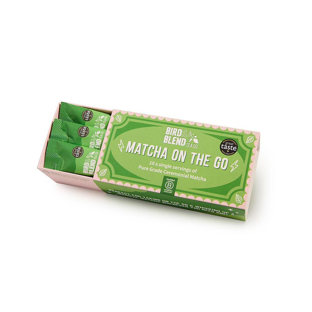 matcha on the go pure grade ceremonial matcha sticks in box 