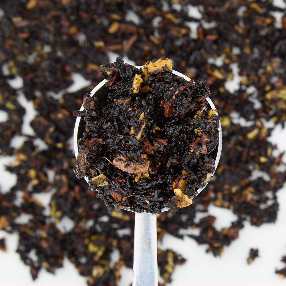 mince pie sticky chai perfect tea spoon