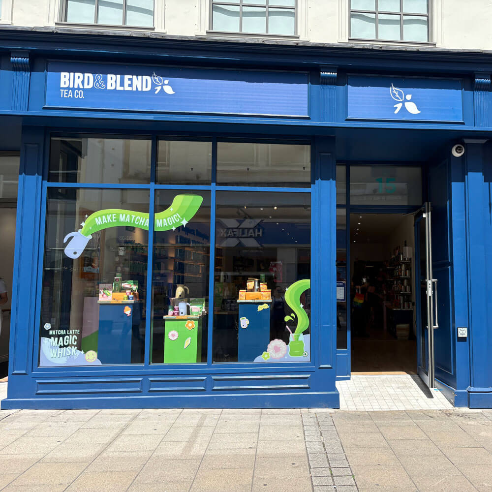  bird and blend tea co. leeds shop  