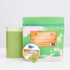 peaches and cream matcha tea tin and pouch