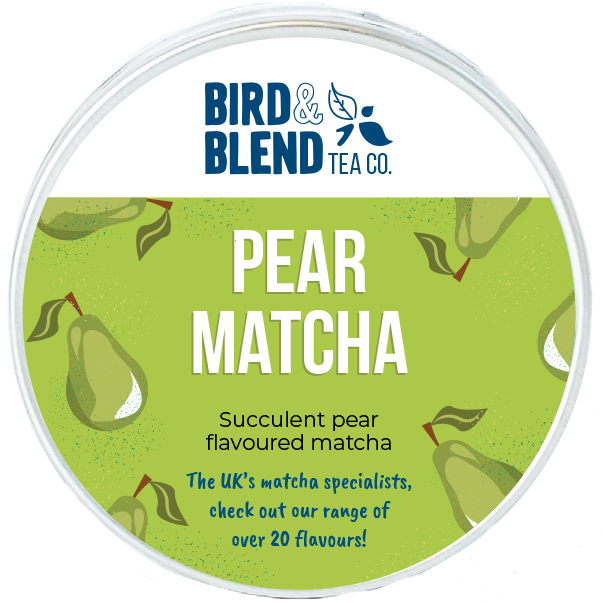 pear matcha tea blend