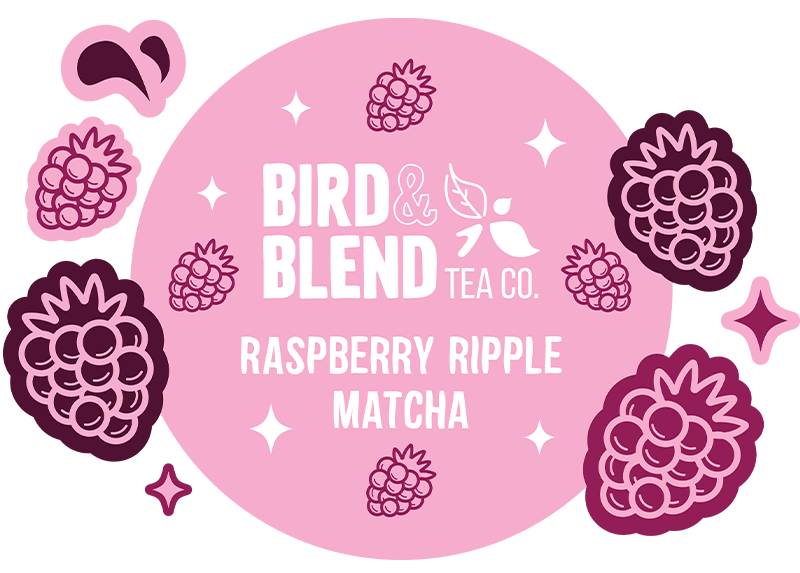 Raspberry Ripple Matcha Matcha Guide | Bird & Blend Tea Co.