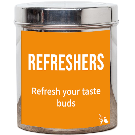 refreshers tea tin