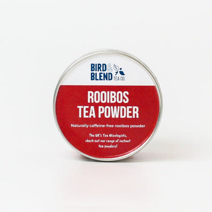 rooibos tea powder tin