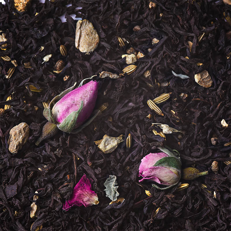 rose and cardamom chai blend