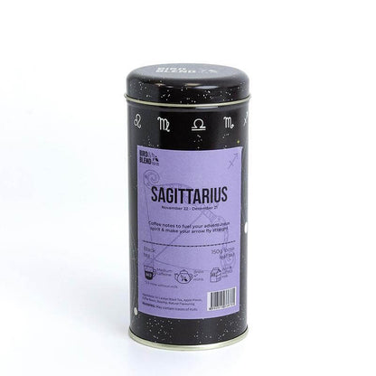 Sagittarius zodiac loose leaf tea tin