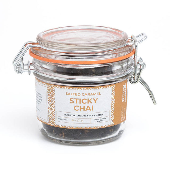 salted caramel sticky chai