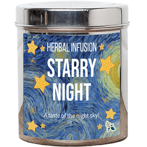 starry night stylised digital tin