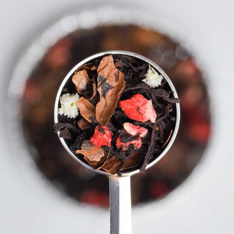 strawberry and nutella pancake loose leaf tea