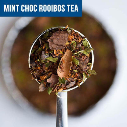 mint choc rooibos loose leaf tea