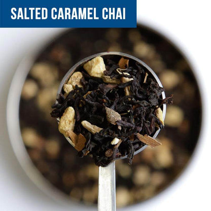 salted caramel chai loose leaf tea