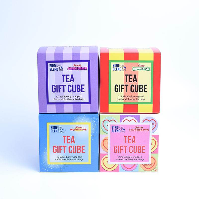 swizzels sweet shop tea bag gift cube