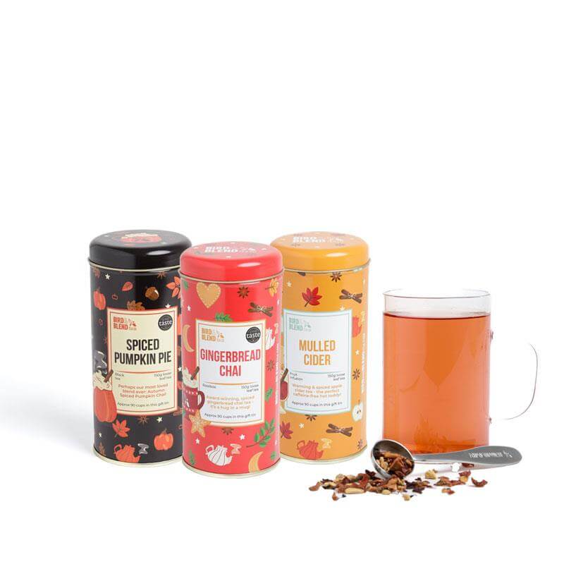 limited edition tea tin trios
