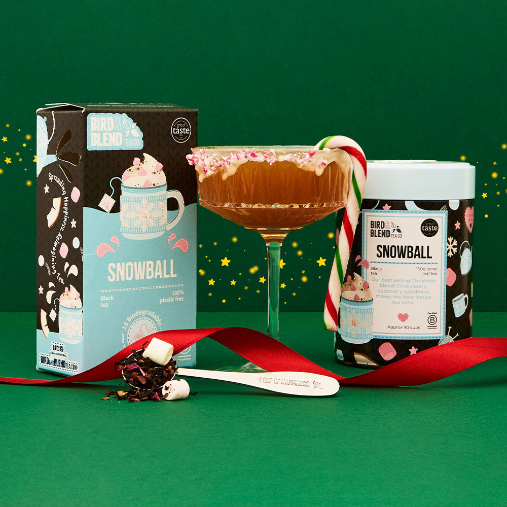 snowball martini cocktail christmas