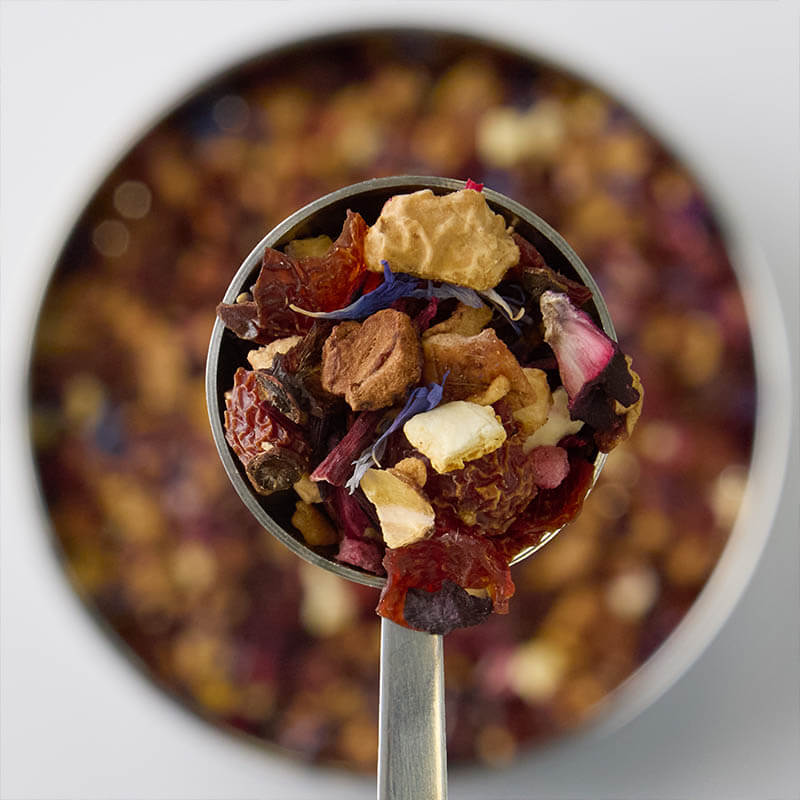 tutti frutti tea spoon