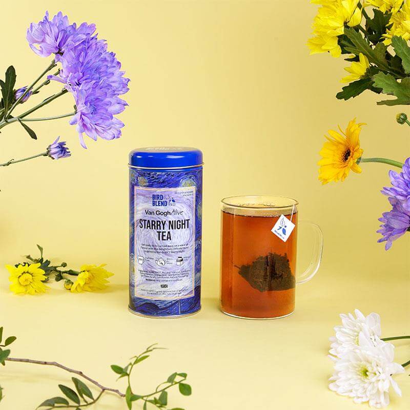 van gogh alive starry night tea
