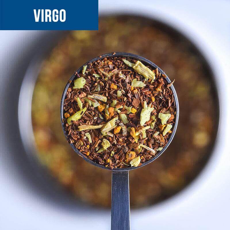 virgo zodiac loose leaf tea