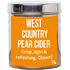 west country pear cider tea tin
